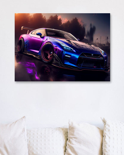 Nissan GTR 30 Retro 2 - @LightCreative