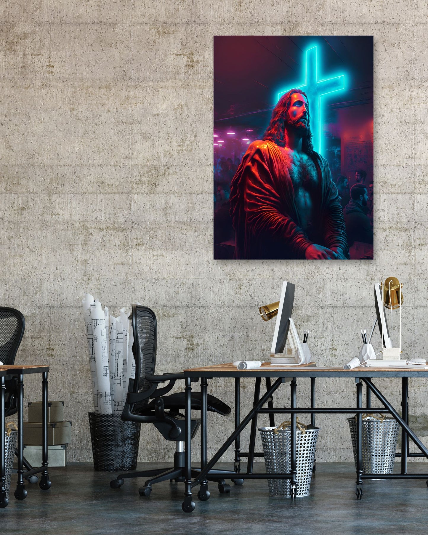 Jesus In Bar Speech - @WpapArtist