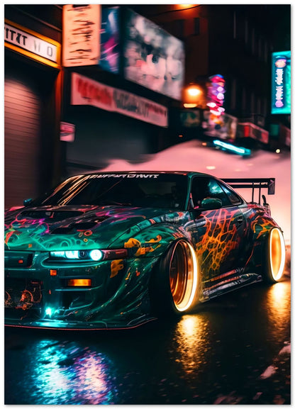 Super Car City Neon Night 7 - @LightCreative