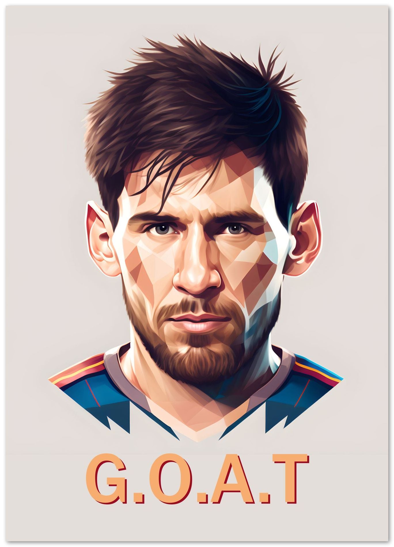 Greatest Of all Time Messi - @WpapArtist