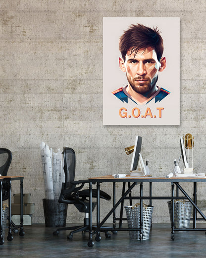 Greatest Of all Time Messi - @WpapArtist