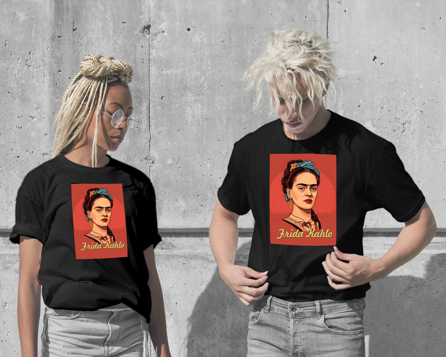 Frida Kahlo Portrait Cartoon - @WpapArtist