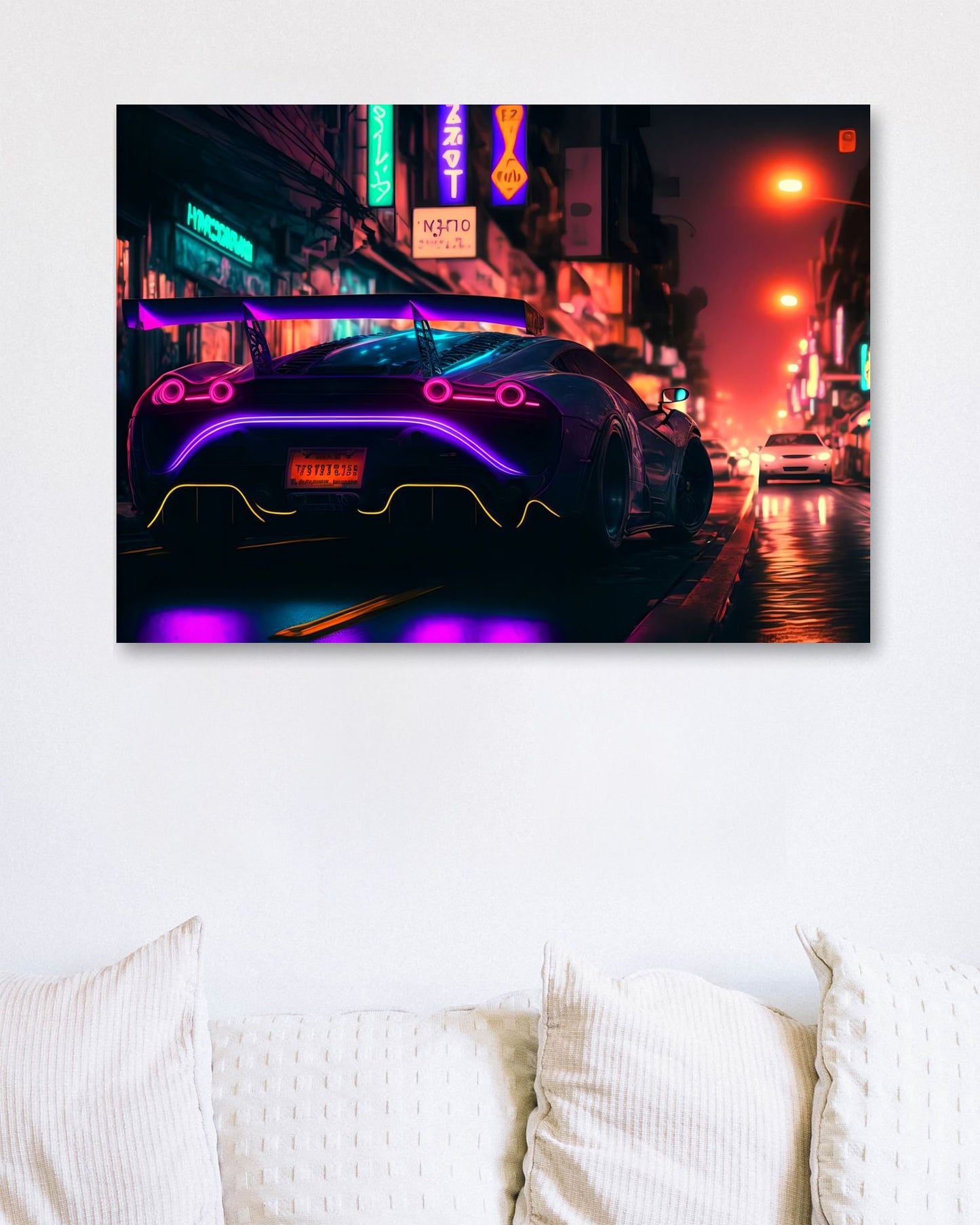 Super Car City Neon Night 8 - @LightCreative