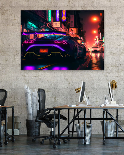 Super Car City Neon Night 8 - @LightCreative