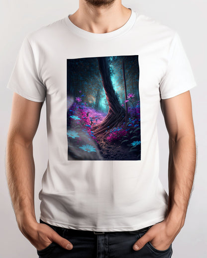 Majesty Fantasy Forest Teal Purple - @WpapArtist