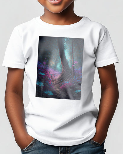 Majesty Fantasy Forest Teal Purple - @WpapArtist