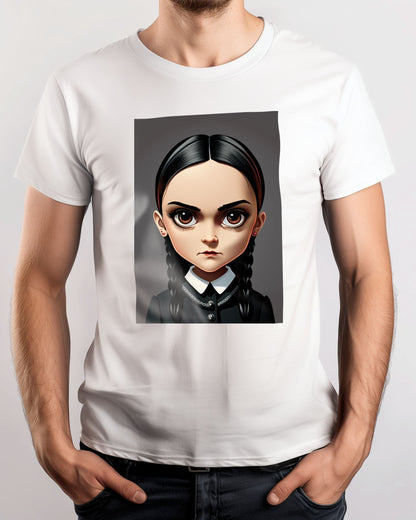 Wednesday Addams Cartoon - @WpapArtist