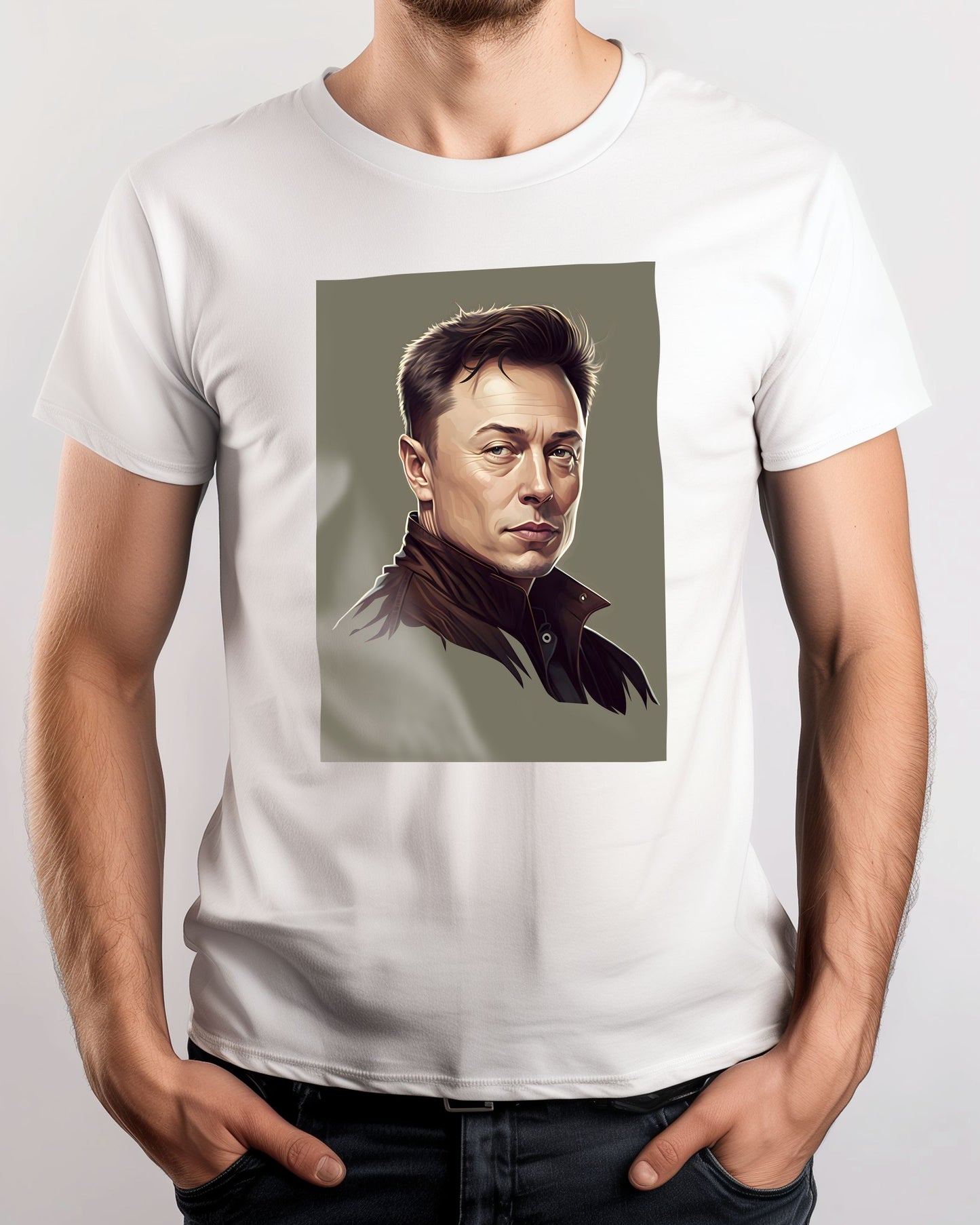 Elon Musk Portrait - @WpapArtist