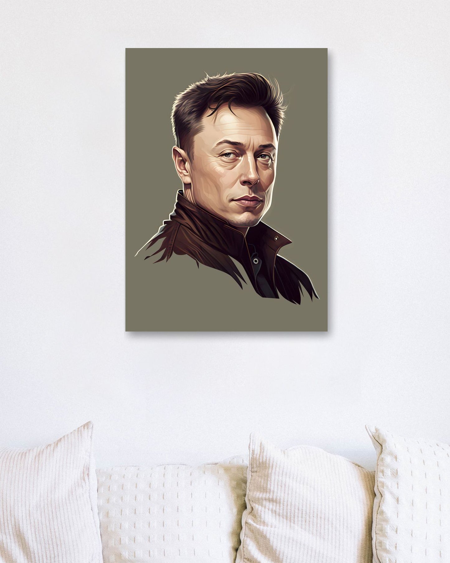 Elon Musk Portrait - @WpapArtist