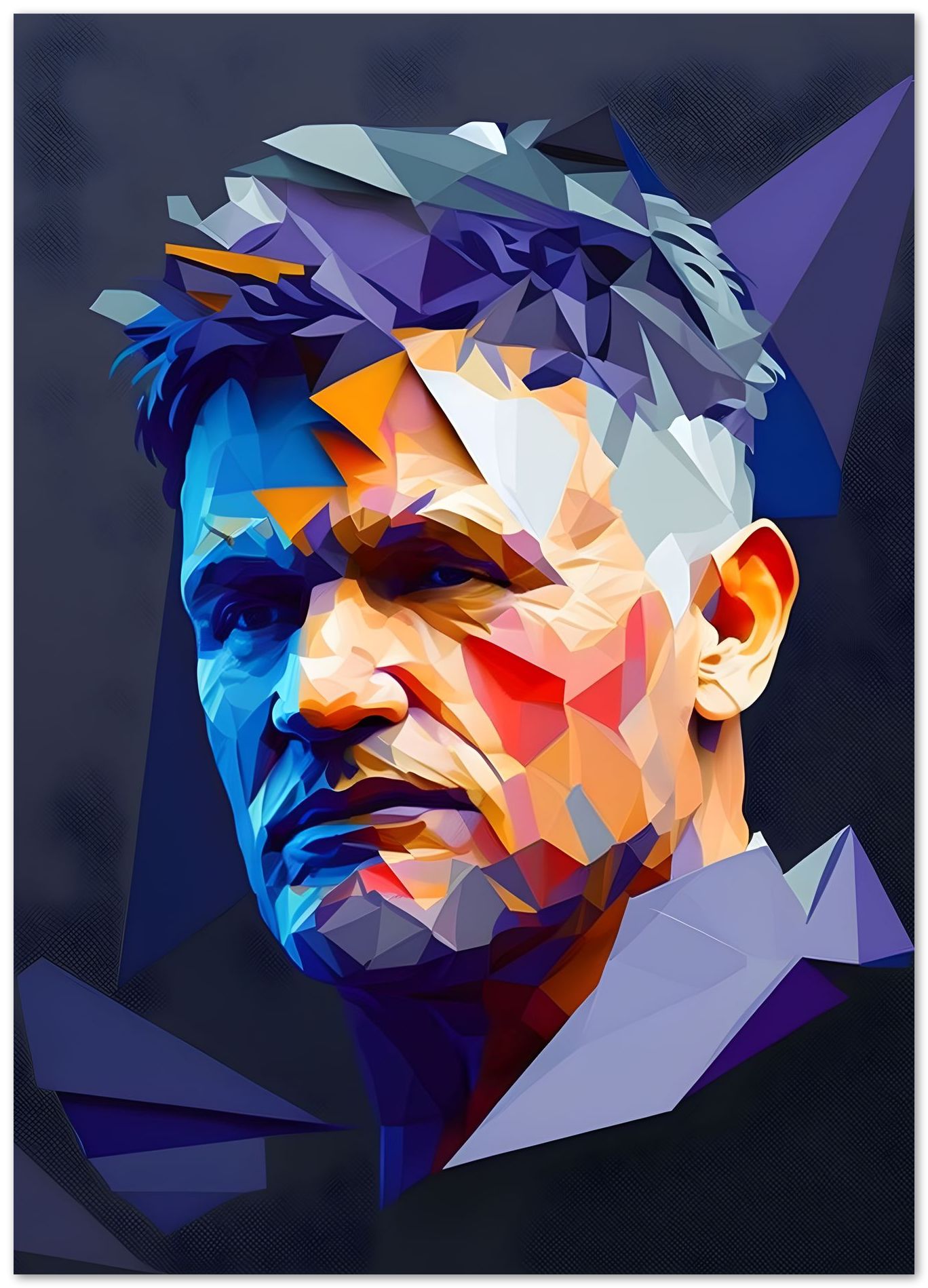 Gordon Ramsay Low Poly - @WpapArtist