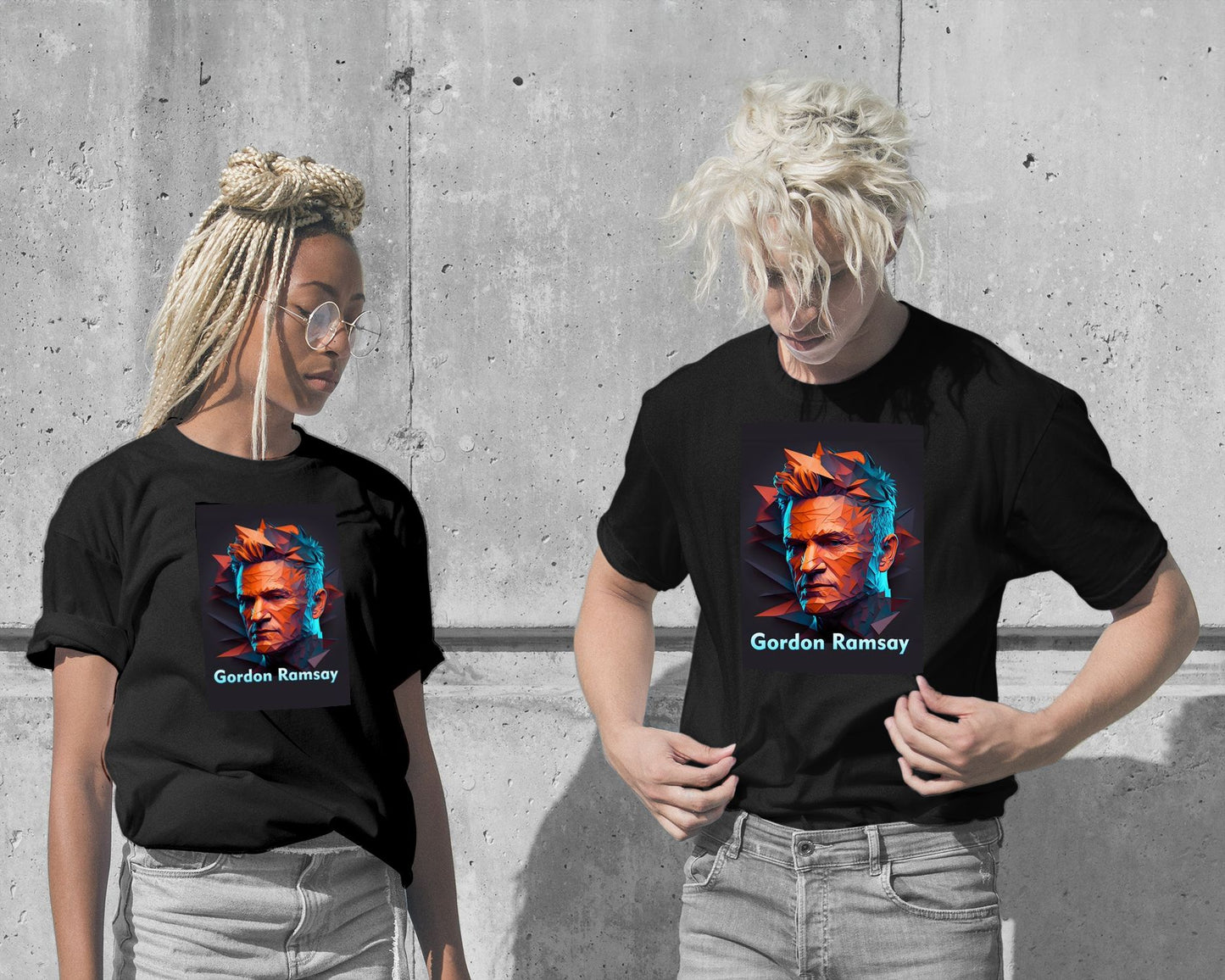 Gordon Ramsay Cartoon Pop Art - @WpapArtist