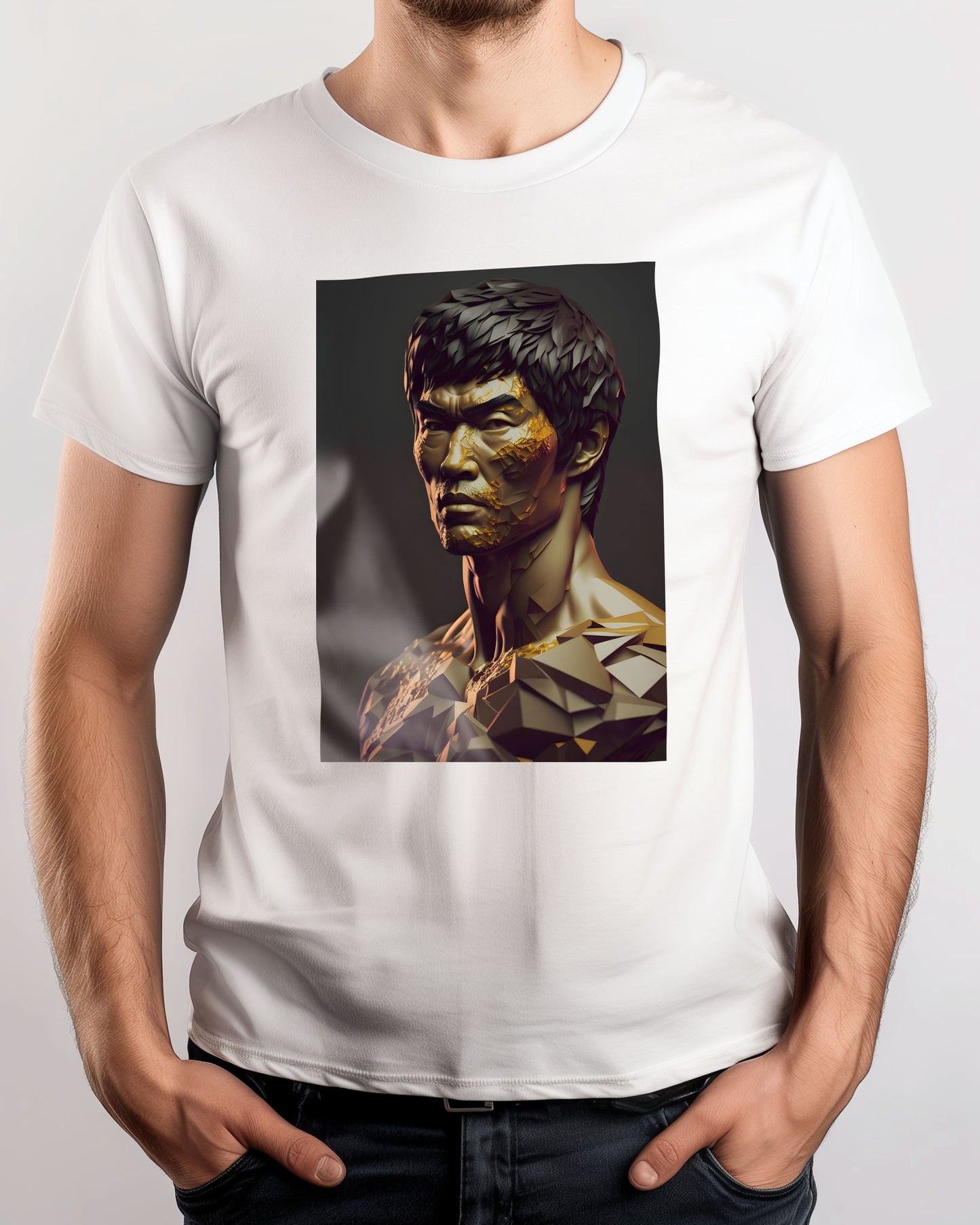 Bruce Lee Low Poly - @WpapArtist