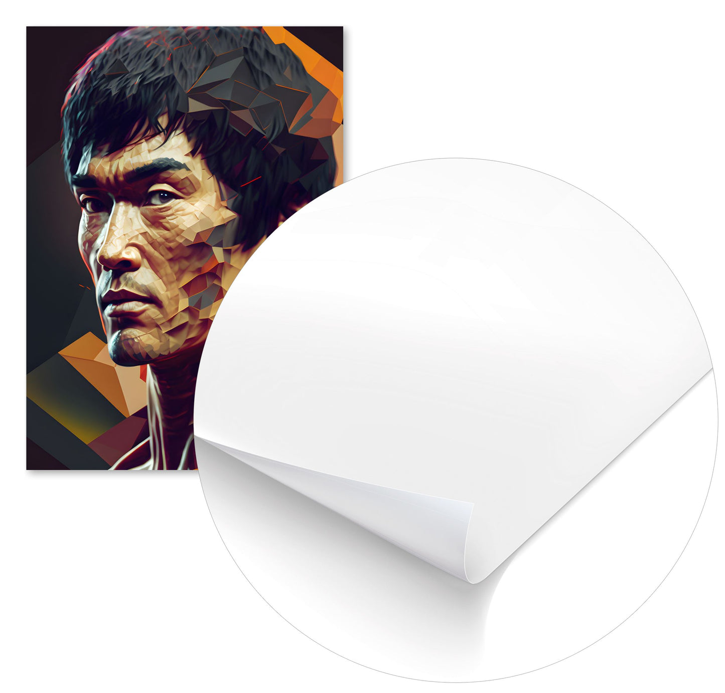 Bruce Lee Portrait  - @WpapArtist