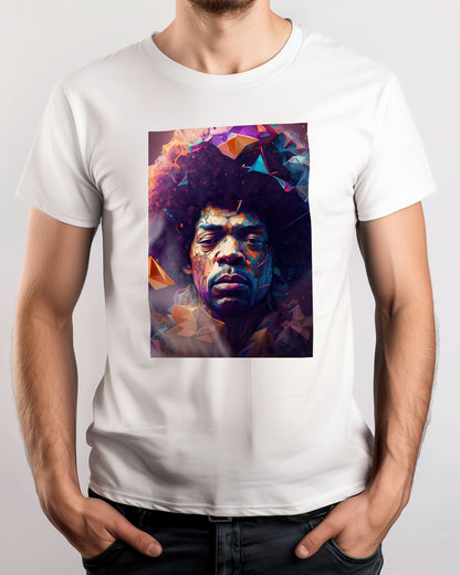 Jimi Hendrix Low poly - @WpapArtist