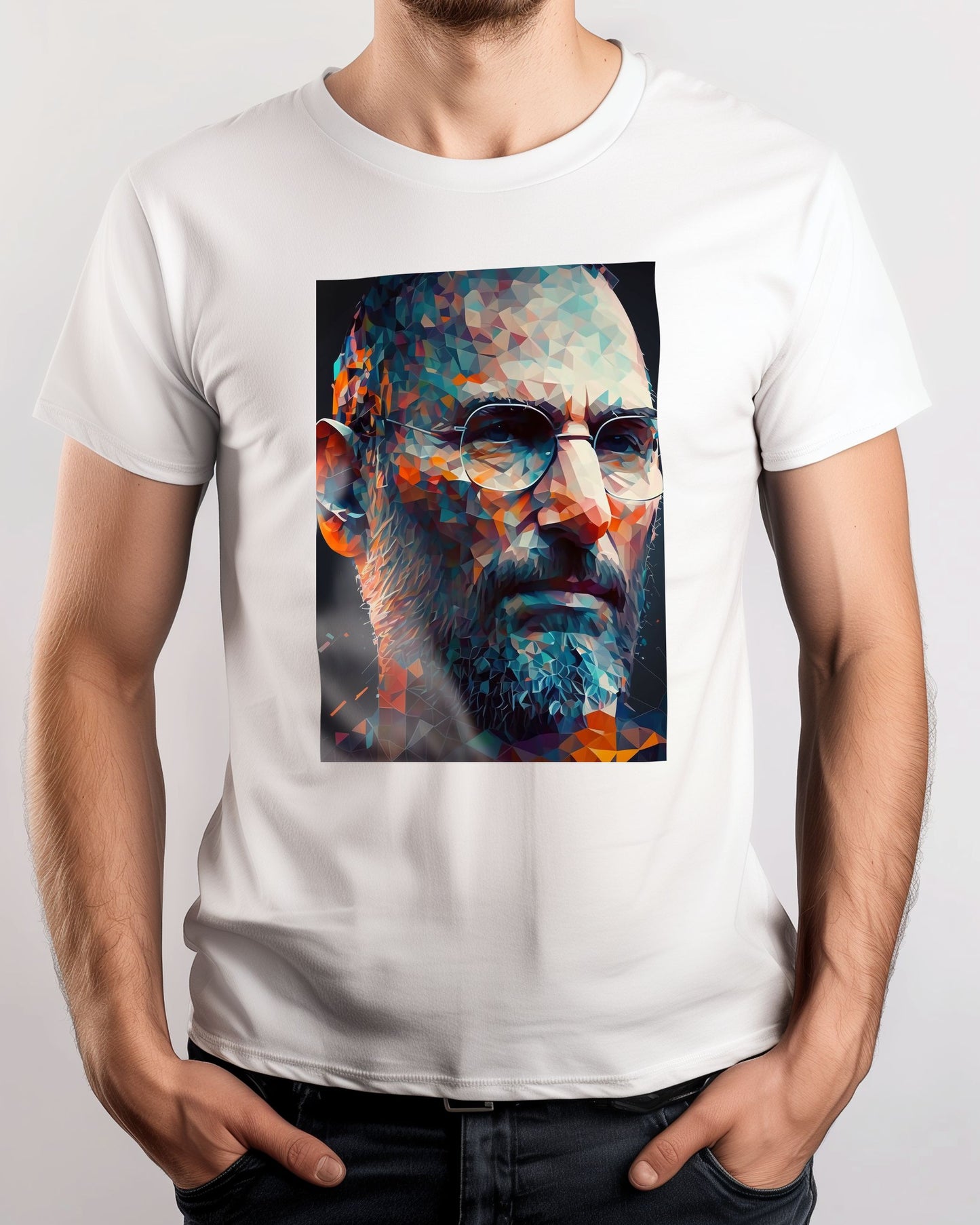 Steve Jobs Low Poly - @WpapArtist