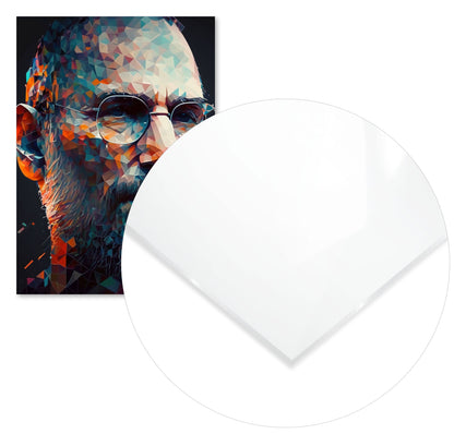 Steve Jobs Low Poly - @WpapArtist