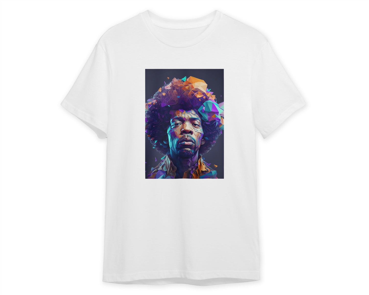 Jimi Hendrix Afro Vivid Color - @WpapArtist