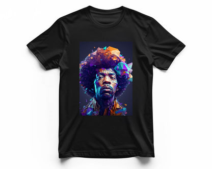 Jimi Hendrix Afro Vivid Color - @WpapArtist