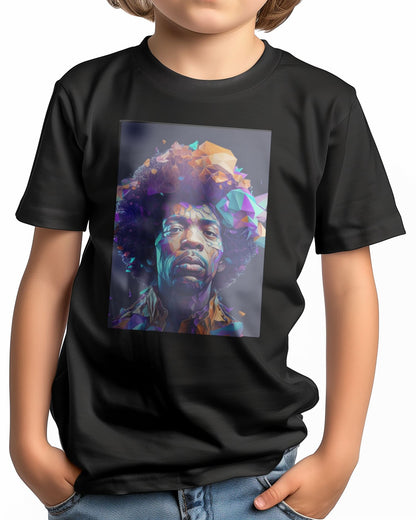 Jimi Hendrix Afro Vivid Color - @WpapArtist