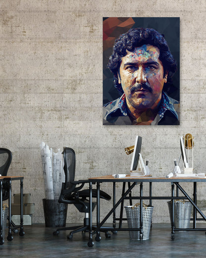 Pablo Escobar Low Poly - @WpapArtist