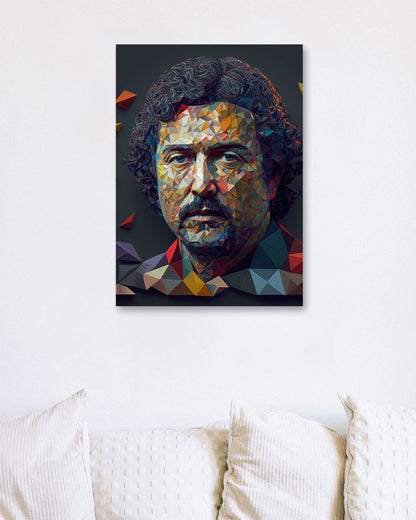 Pablo Escobar Cartoon Pop Art - @WpapArtist