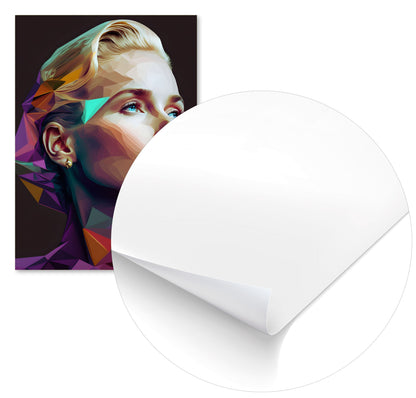 Grace Kelly Low Poly - @WpapArtist