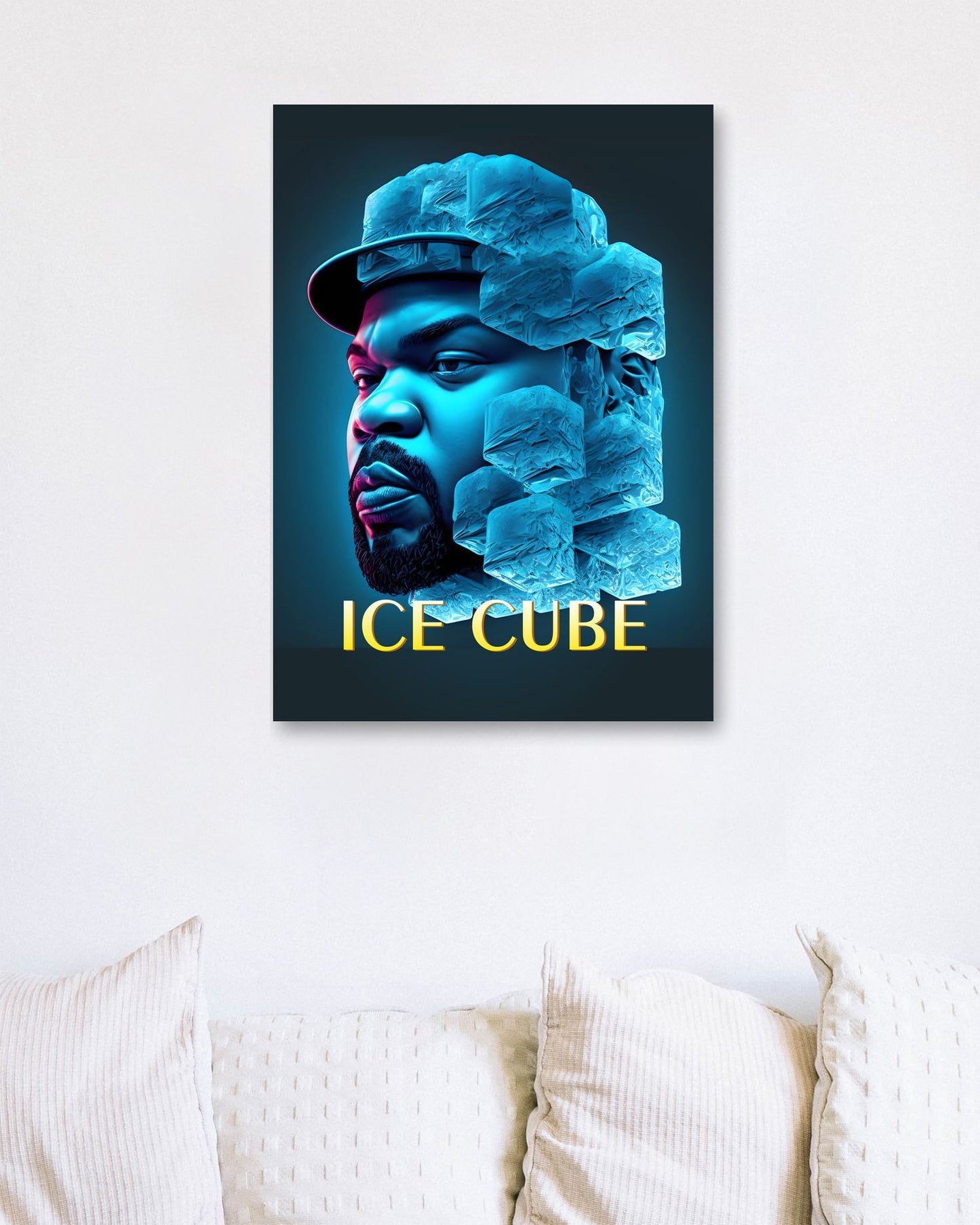 Ice Cube Low Poly - @WpapArtist