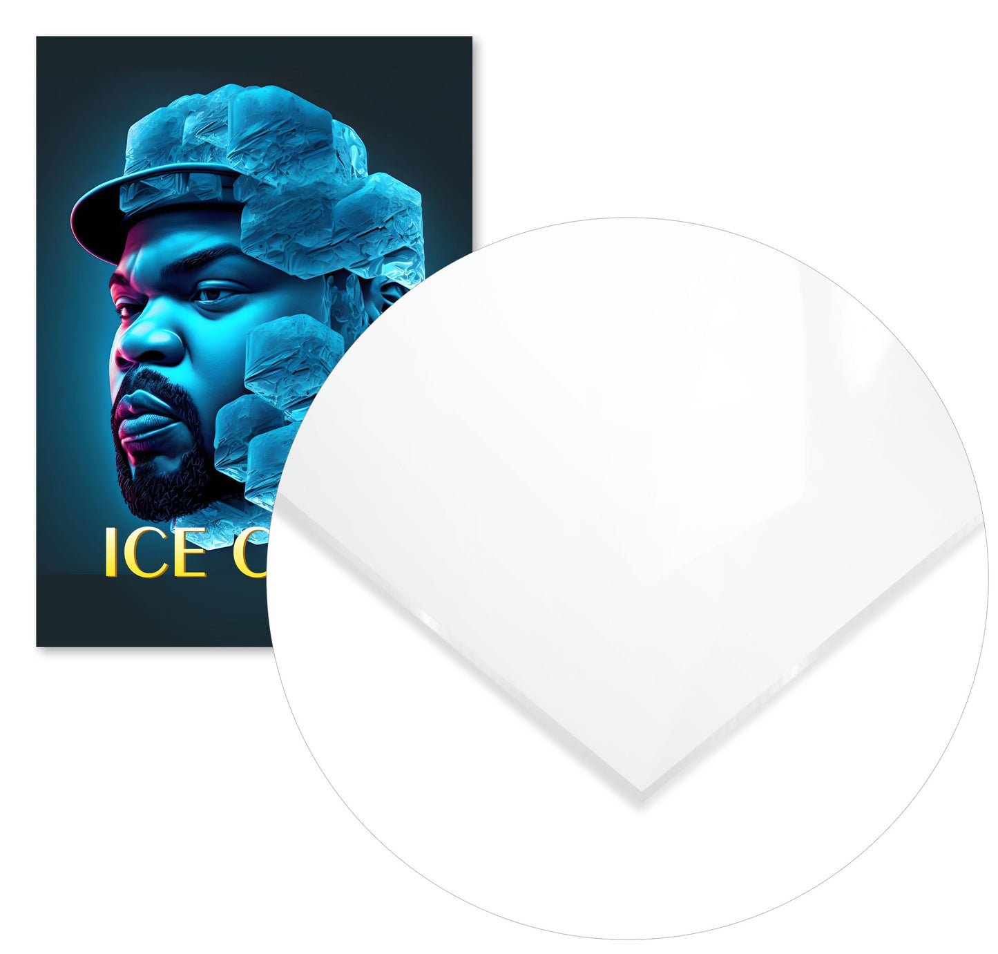 Ice Cube Low Poly - @WpapArtist