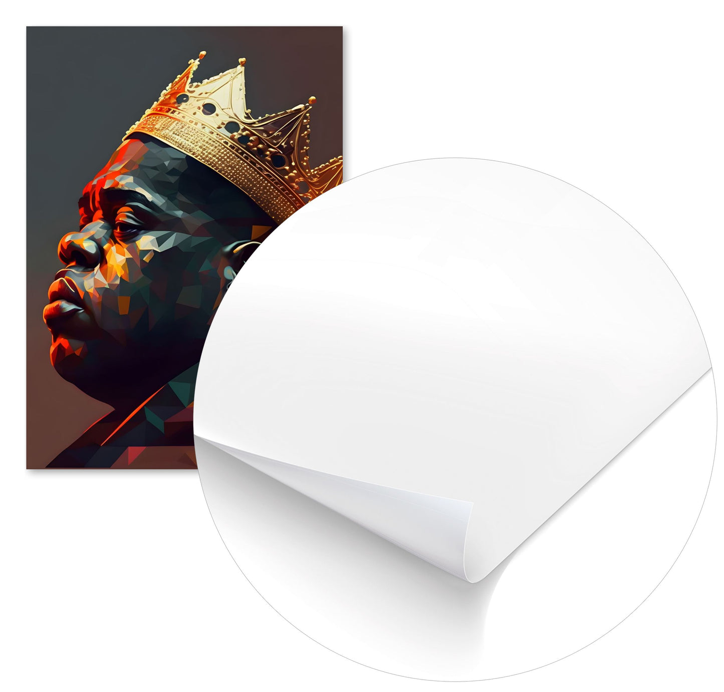 Notorious B.I.G Low Poly - @WpapArtist