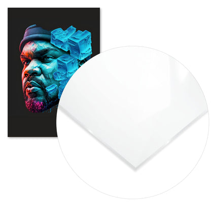 Ice Cube Pop Art Low Poly - @WpapArtist