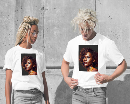 Whitney Houston Low Poly - @WpapArtist