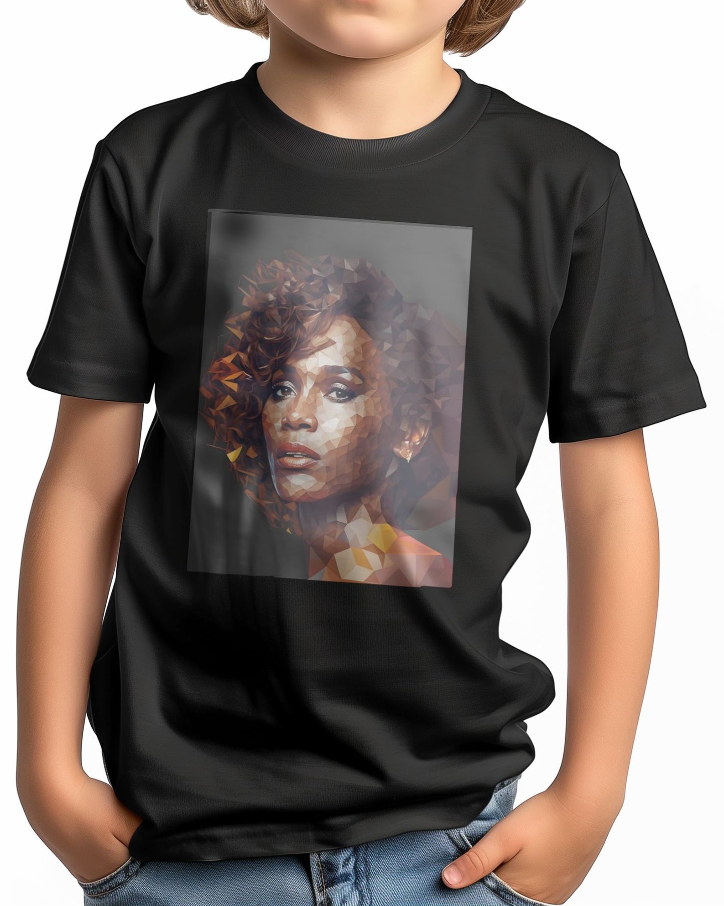 Whitney Houston Low Poly - @WpapArtist