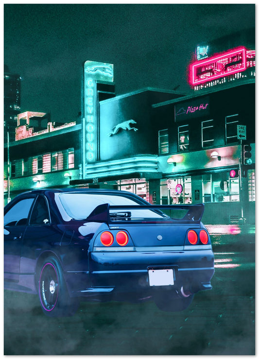 Tokyo Street Car Synthwave - @JeffNugroho