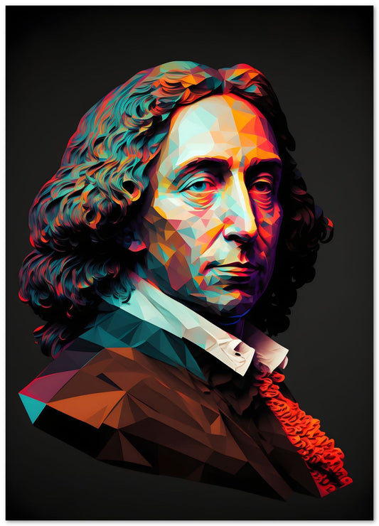 Blaise Pascal Low Poly - @WpapArtist