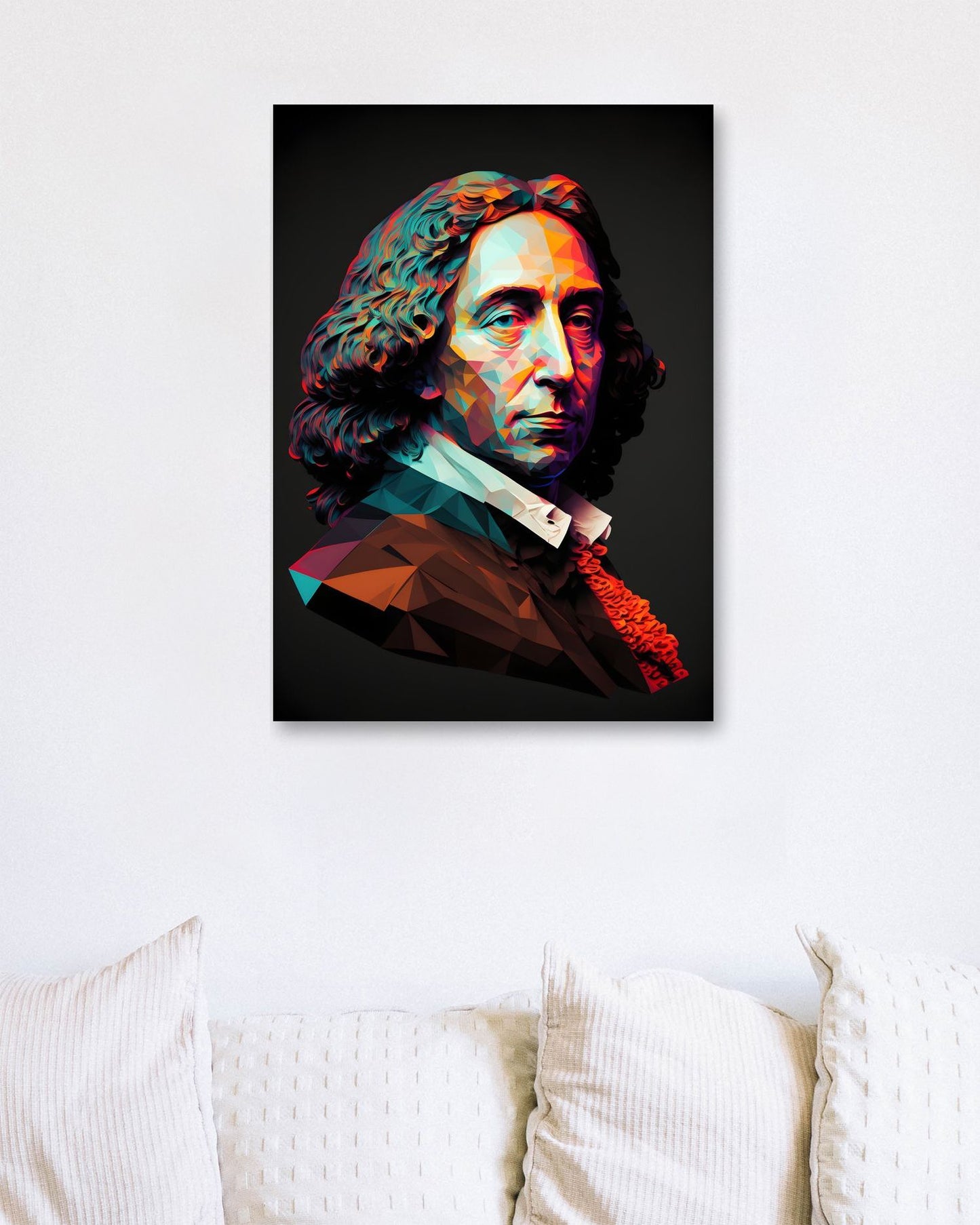 Blaise Pascal Low Poly - @WpapArtist