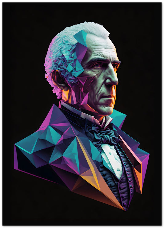 Alessandro Volta Low Poly - @WpapArtist