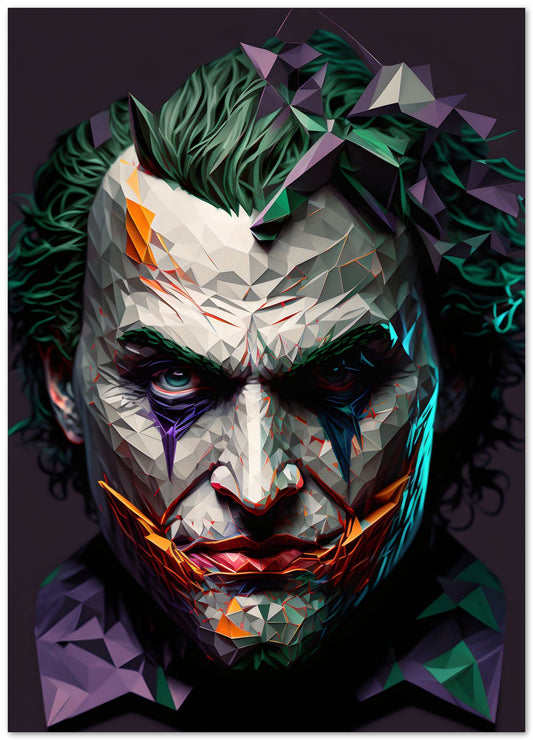 Joker Low Poly - @WpapArtist