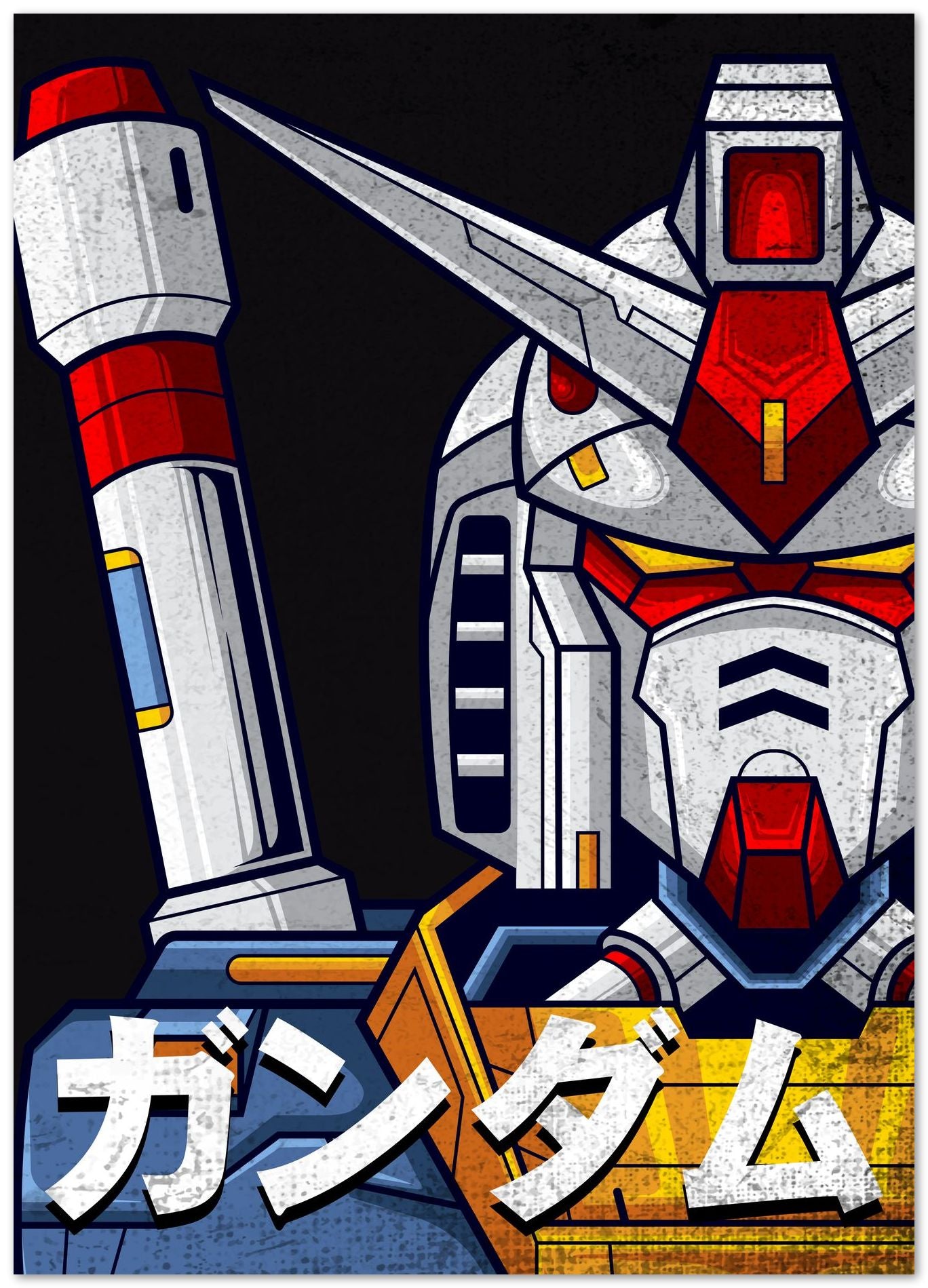 RX-78-2 Gundam Mecha Anime - @adamkhabibi