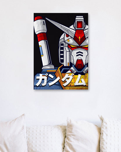 RX-78-2 Gundam Mecha Anime - @adamkhabibi