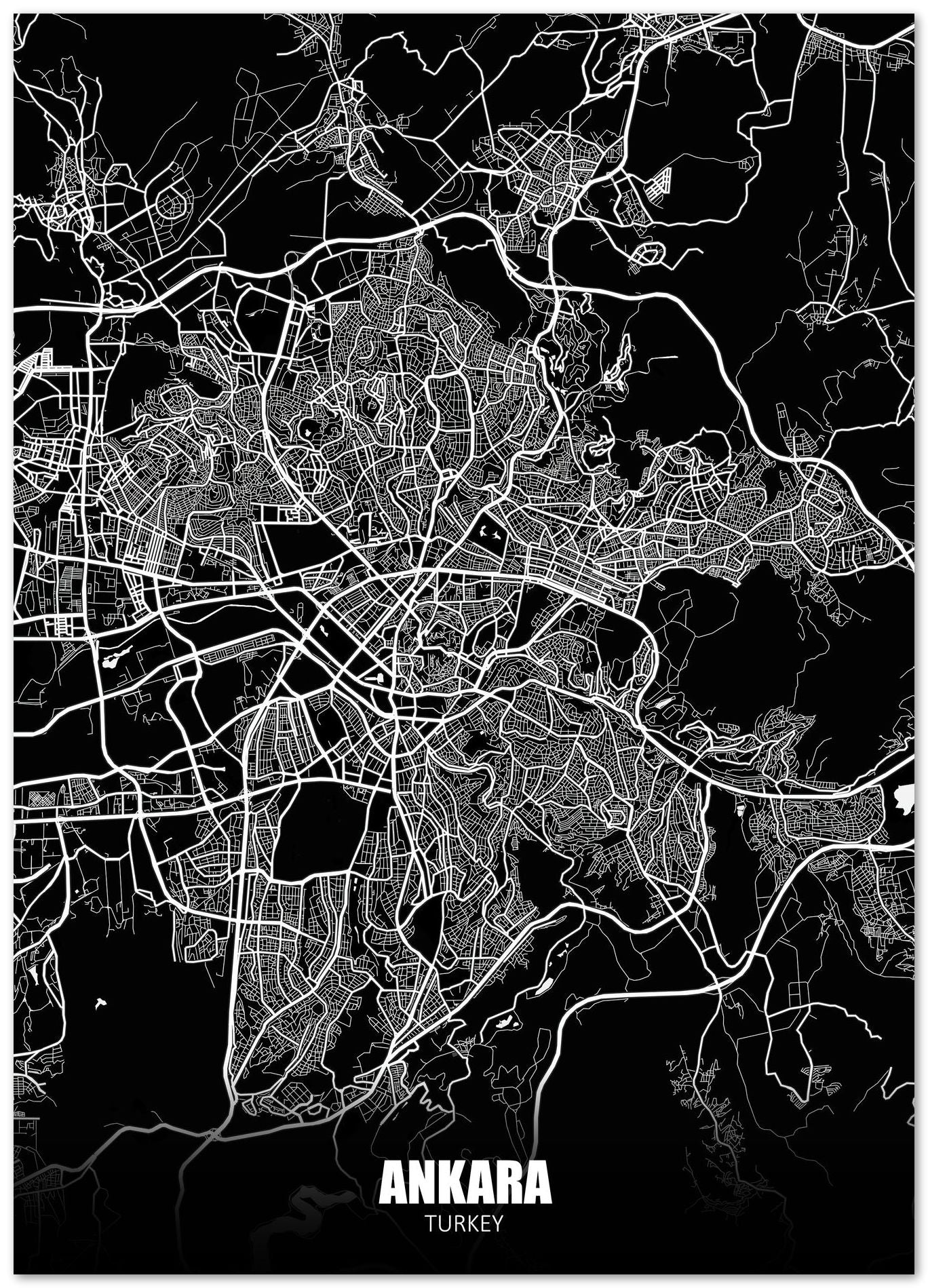 Ankara Turkey Dark Negative Maps - @ZakeDjelevic