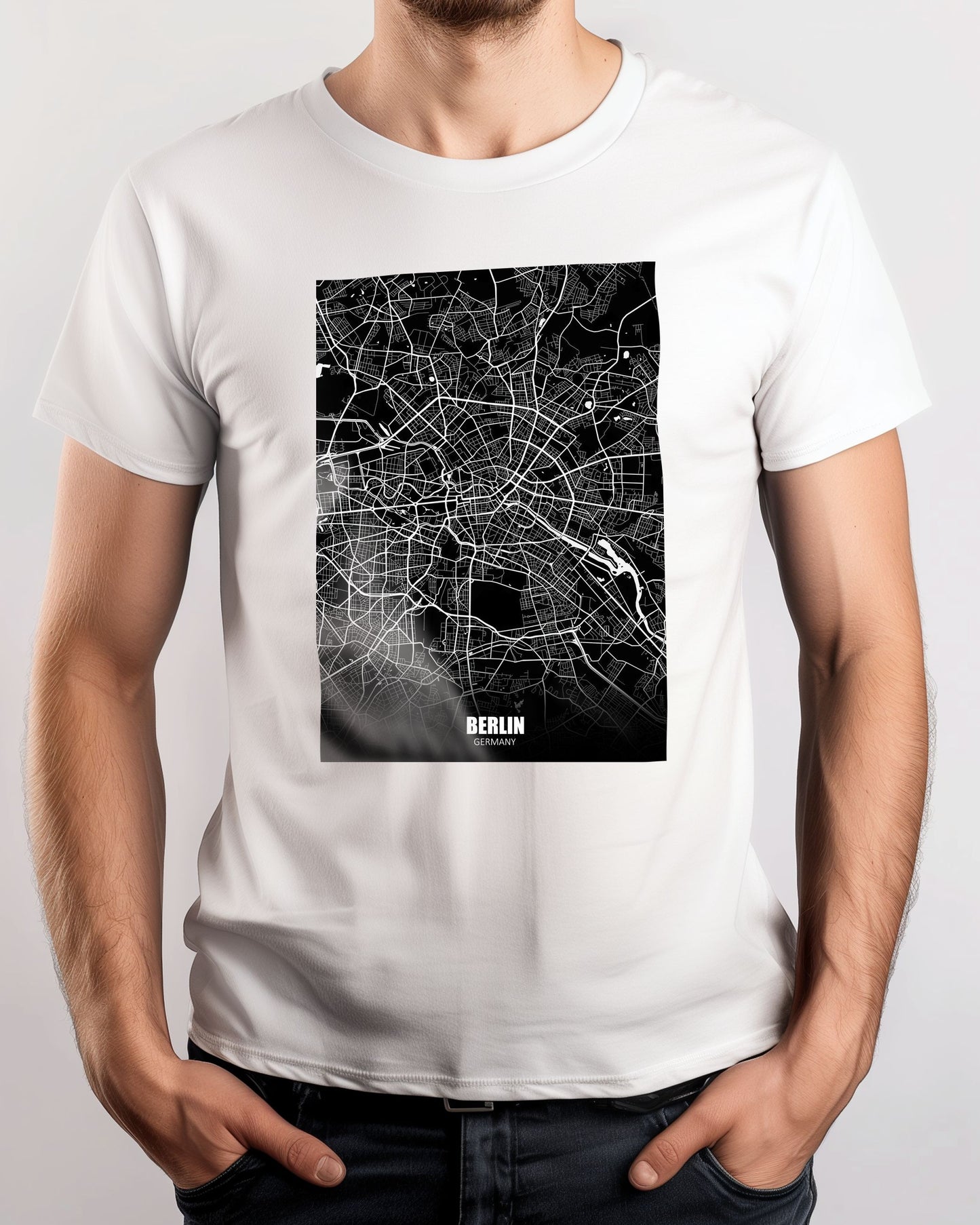 Berlin Germany Dark Negative Maps - @ZakeDjelevic