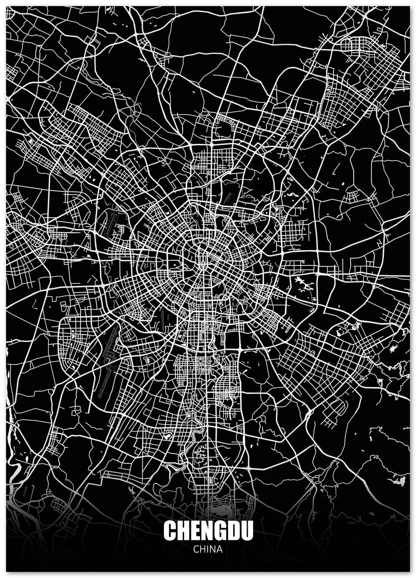 Chengdu China Dark Negative Maps - @ZakeDjelevic