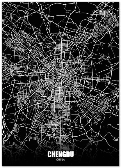 Chengdu China Dark Negative Maps - @ZakeDjelevic