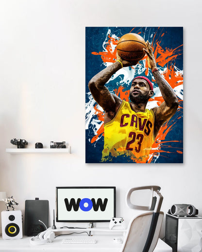Lebron James - Basketball - @ArtCreative