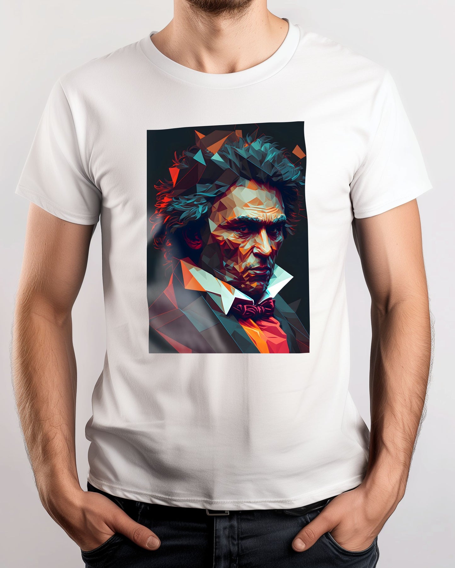 Beethoven Low Poly - @WpapArtist