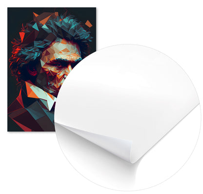 Beethoven Low Poly - @WpapArtist