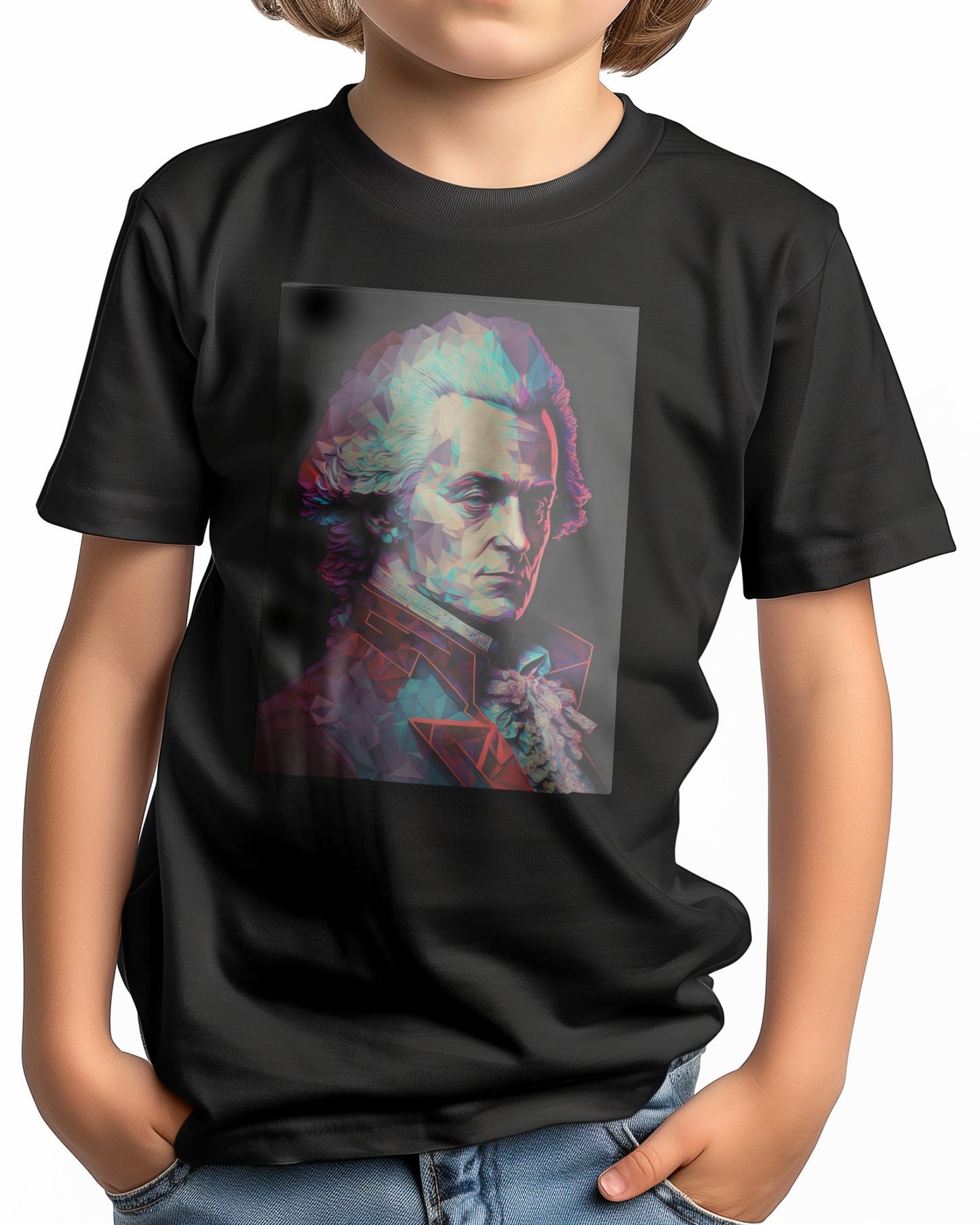 Wolfgang Amadeus Mozart Low Poly - @WpapArtist