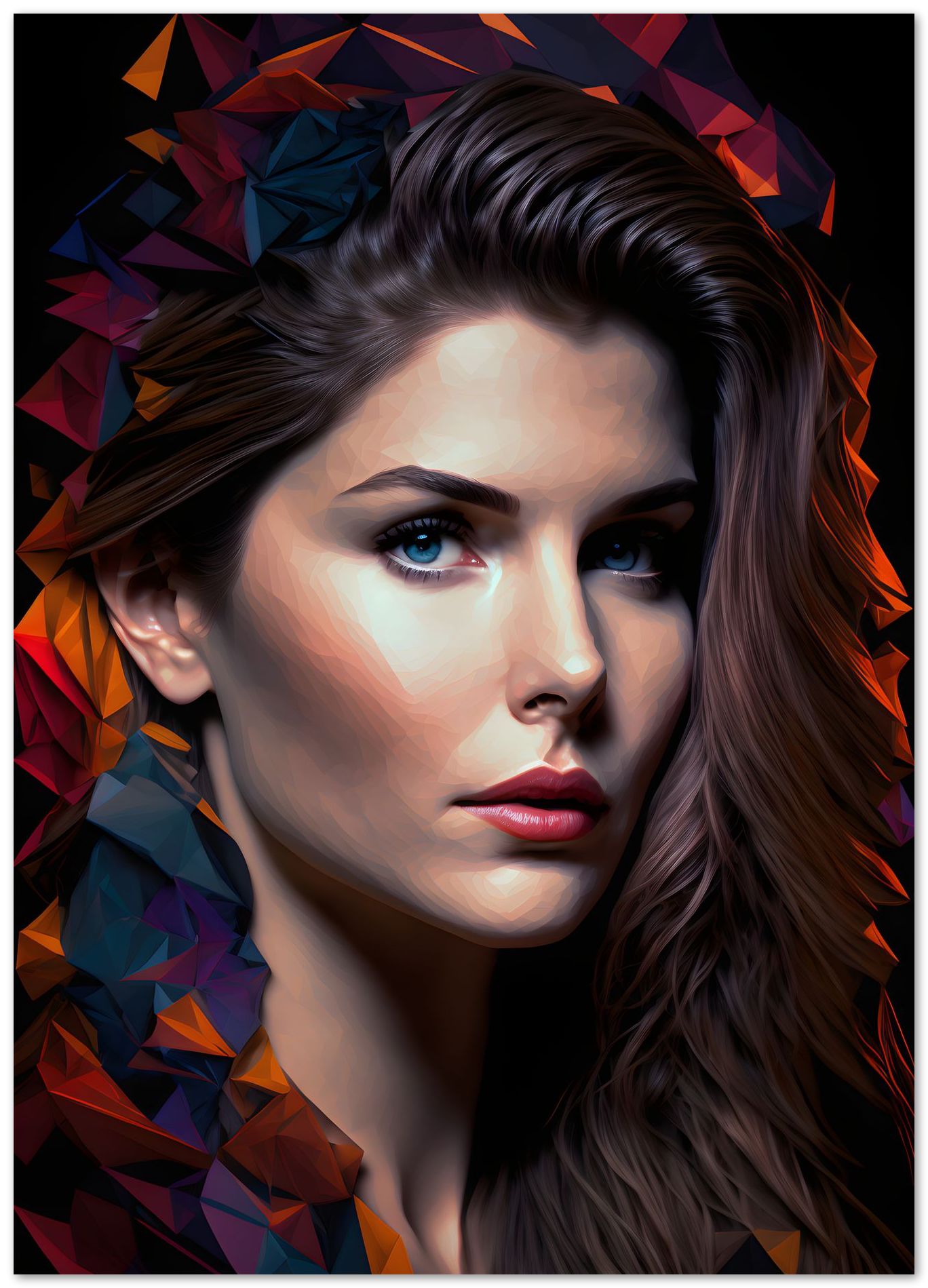 Amanda Cerny Low Poly - @WpapArtist