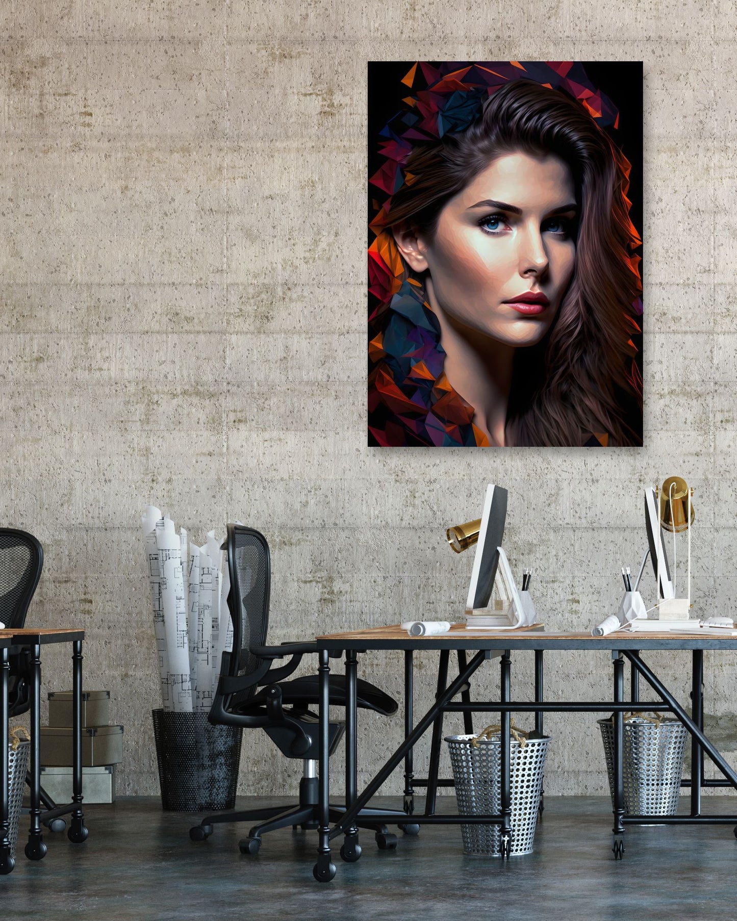 Amanda Cerny Low Poly - @WpapArtist