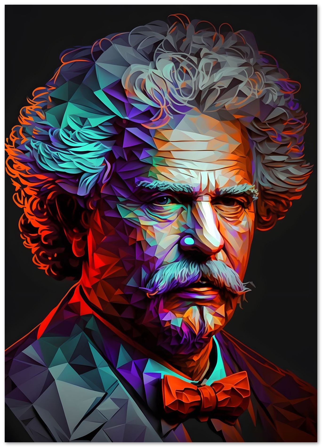 Mark Twain Pop Art - @WpapArtist